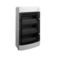 Noark plast. obudowa instal., natynk., IP65, 3 rzedy, 3x12 modułów PHS 36T