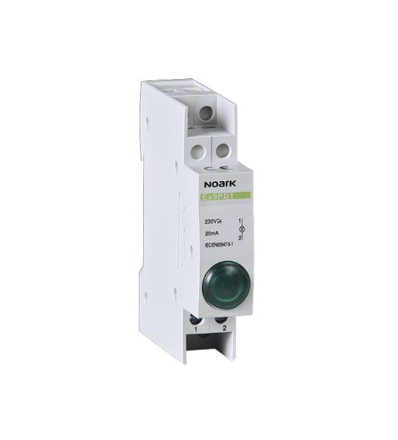 Noark lampka sygnalizacyjna Ex9PD2gy , 230 AC/DC (zielona i żółta )