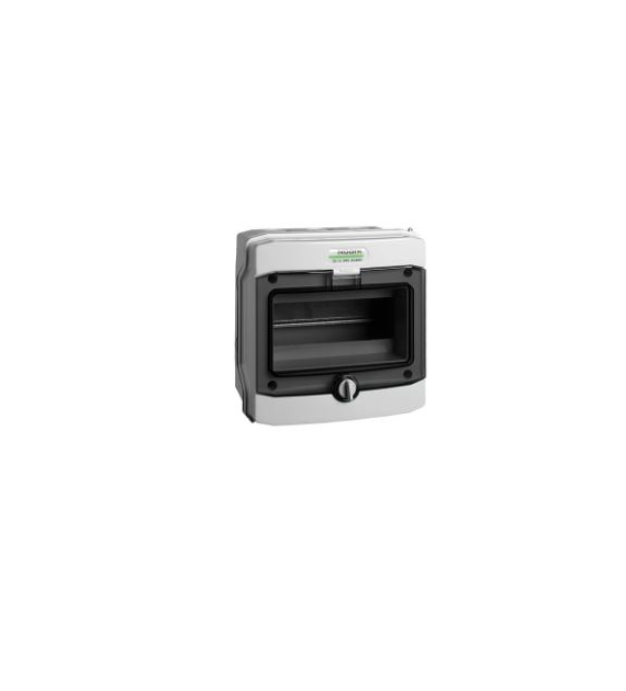 Noark plast. obudowa instal., natynk., IP65, 1 rząd, 1x8 modułów PHS 8T