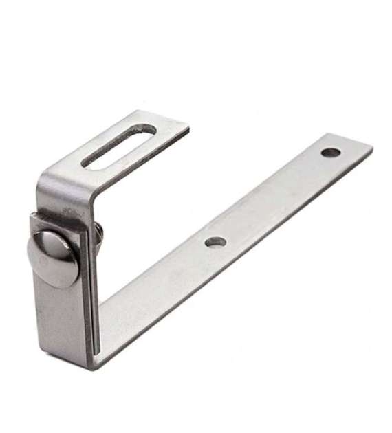 Uchwyt J 230x25x4mm regulowany ( gont bitumiczny/papa )