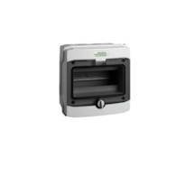 Noark plast. obudowa instal., natynk., IP65, 1 rząd, 1x6 moduły PHS 6T