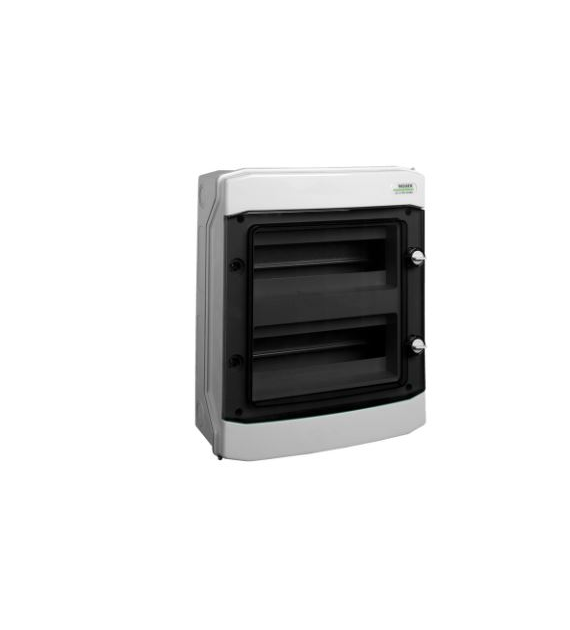 Noark plast. obudowa instal., natynk., IP65, 2 rzędy, 2x12 modułów PHS 24T
