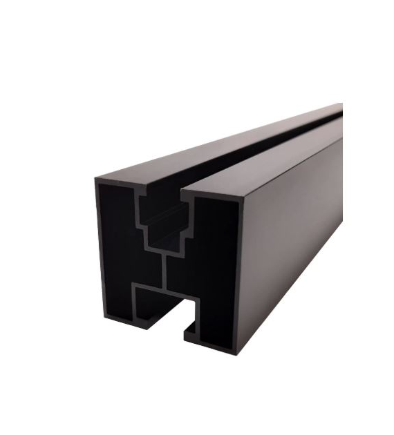 Profile czarne dł. 2,21, 40x40 BLACK śruba sześciokątna