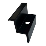 Klema skrajna czarna roz. 32mm