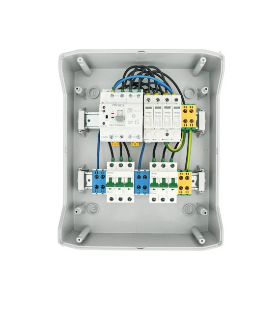 Gotowa Rozdzielnica R|AC|ATS 63A|T1+T2|B63|3F Projoy