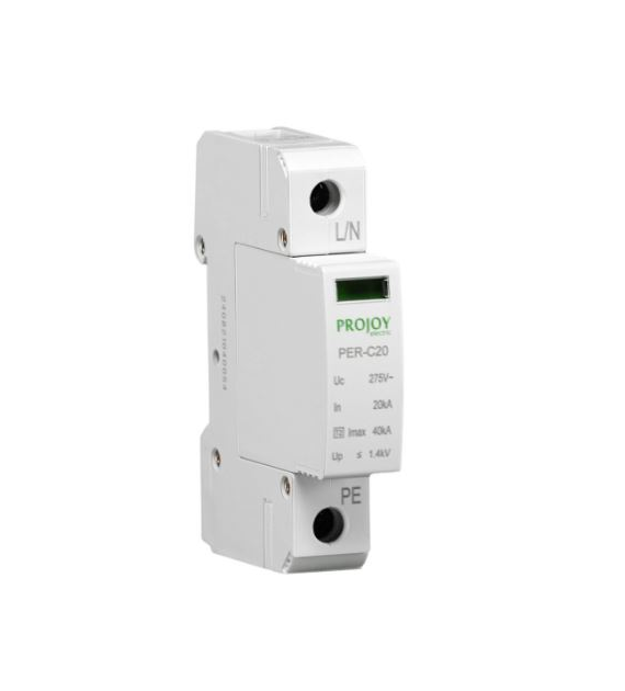 Projoy ogranicznik przep AC PER-C20 275V T2,1P