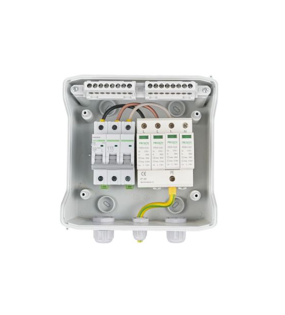 Gotowa Rozdzielnica R|AC|T1+T2|B16|3F Projoy