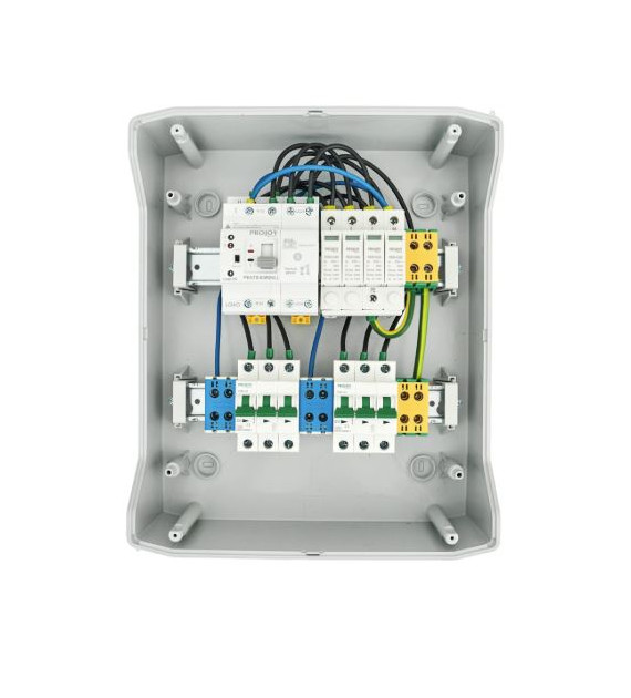 Gotowa Rozdzielnica R|AC|ATS 63A|T1+T2|B20|3F Projoy