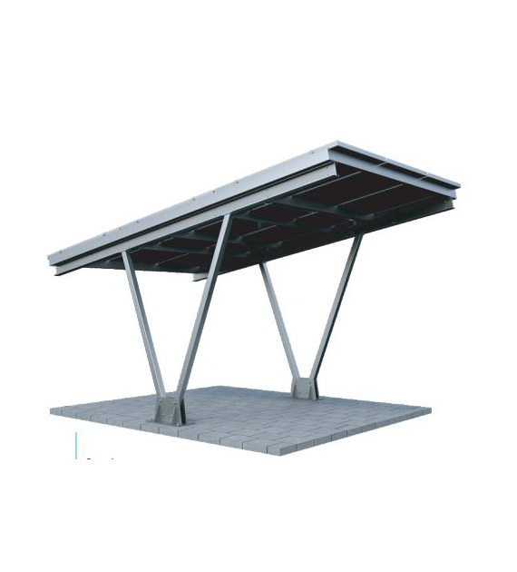 Carport jednostanowiskowy – CPU1 ; Układ modułów: V3x3 ; Wielkość modułu: 1954 × 1134 × 30 mm ; z uszczelnieniem