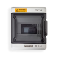 Projoy plast. obudowa instal., natynk., IP65, 6P BOX