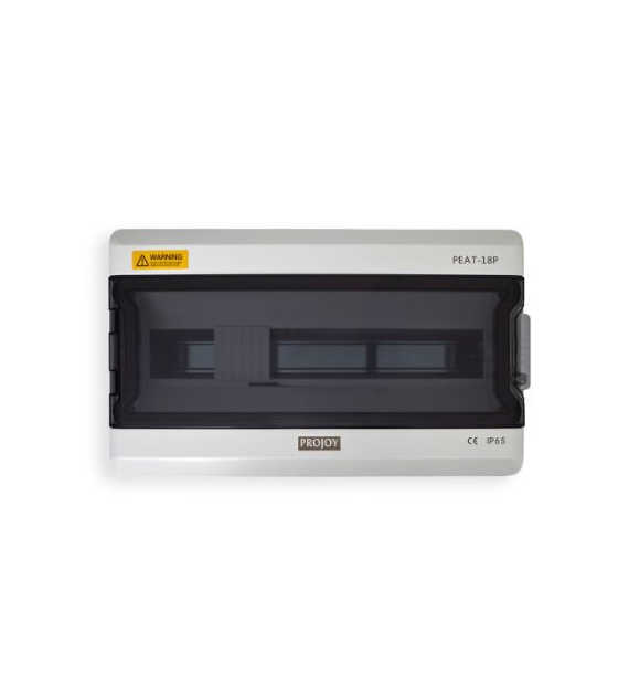 Projoy plast. obudowa instal., natynk., IP65, 18P BOX