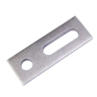 Adapter M10 80X30X4 nierdzewny